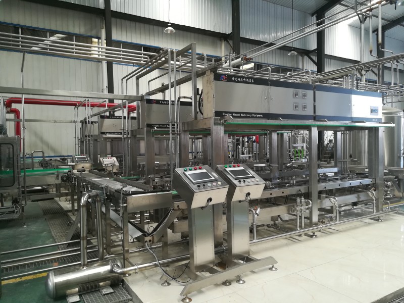 啤酒桶自動清洗灌裝線